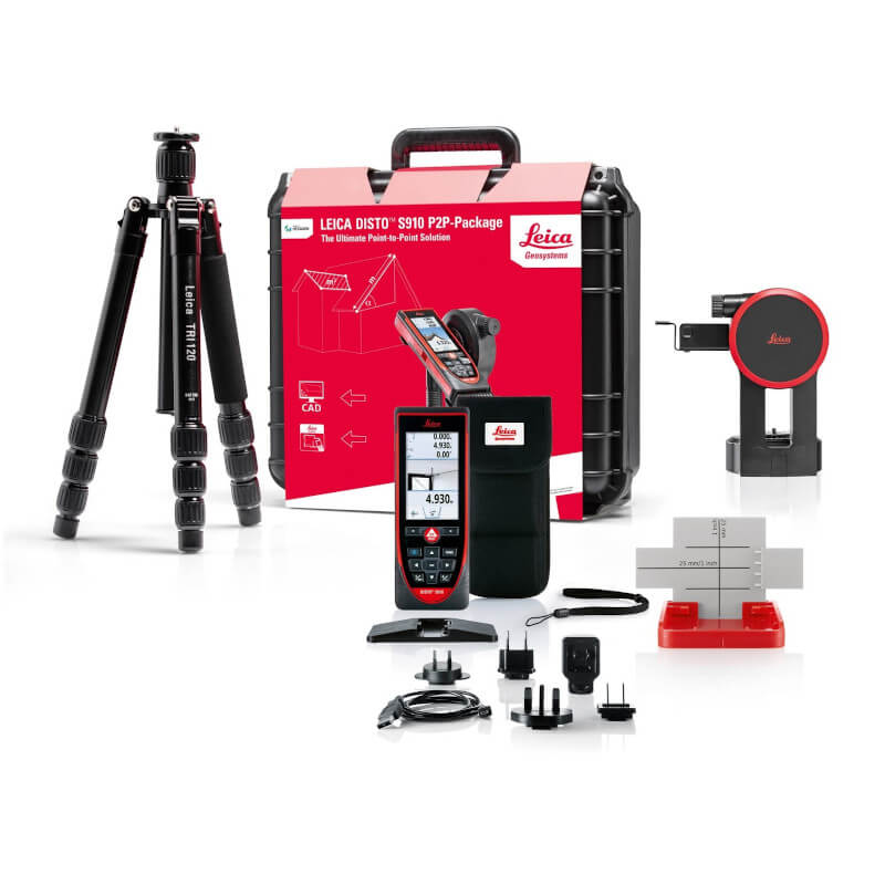 Leica Disto S910 P2P-Paket inkl. FTA 360-S und TRI 120