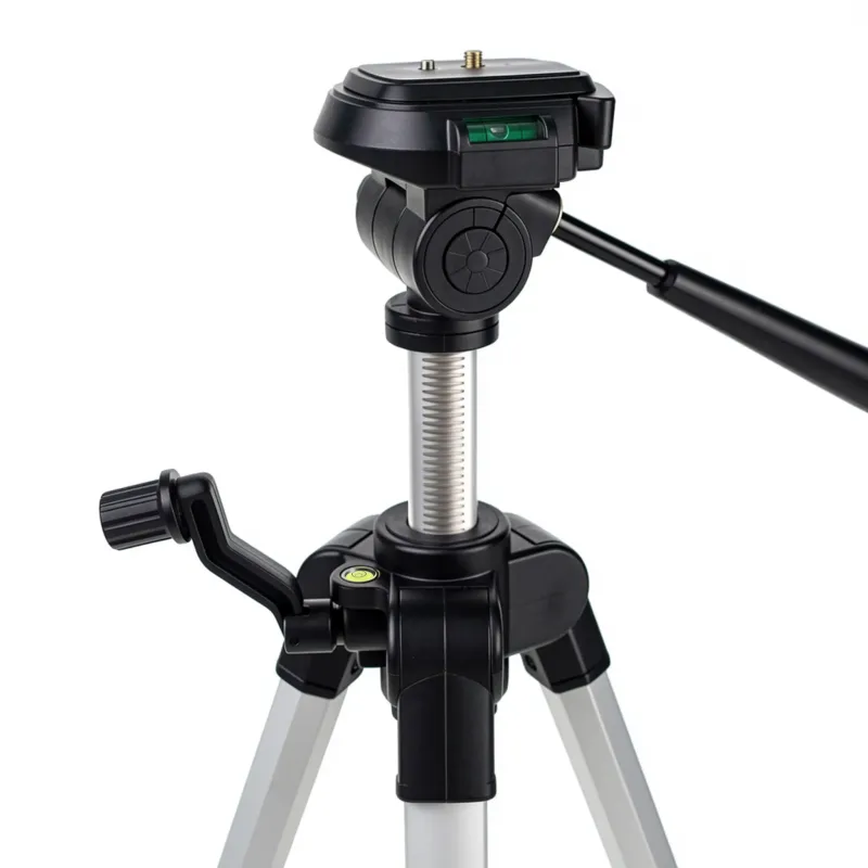 Leichtes Kurbelstativ mit Schwenkkopf Leichtes Kurbelstativ mit Schwenkkopf