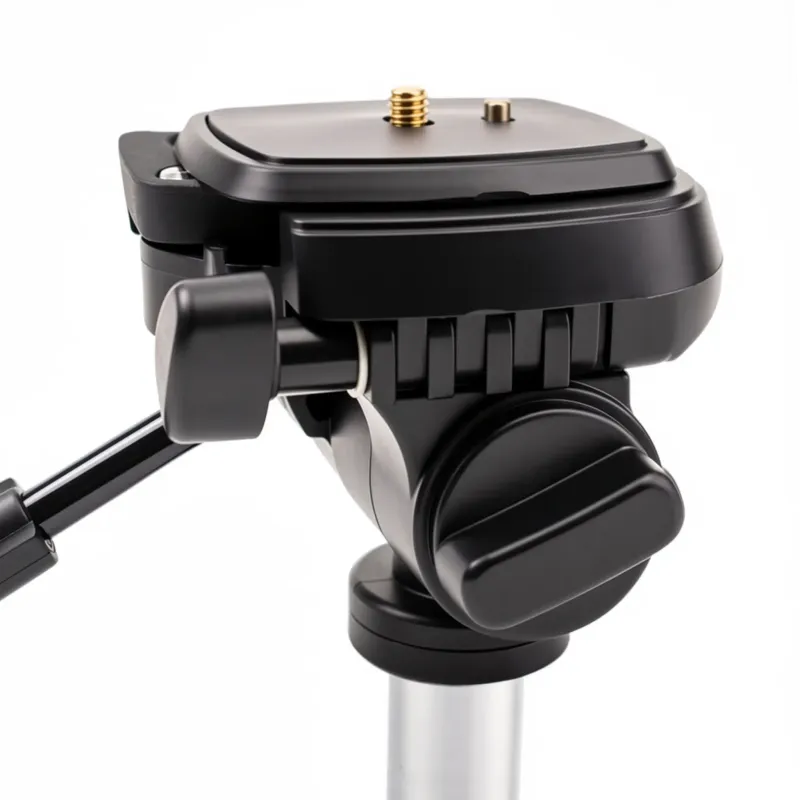 Leichtes Kurbelstativ mit Schwenkkopf Leichtes Kurbelstativ mit Schwenkkopf