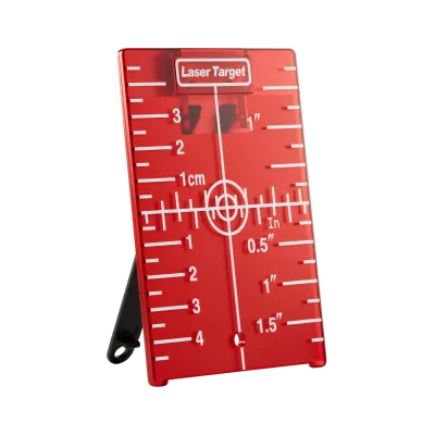 Laser-Zieltafel rot